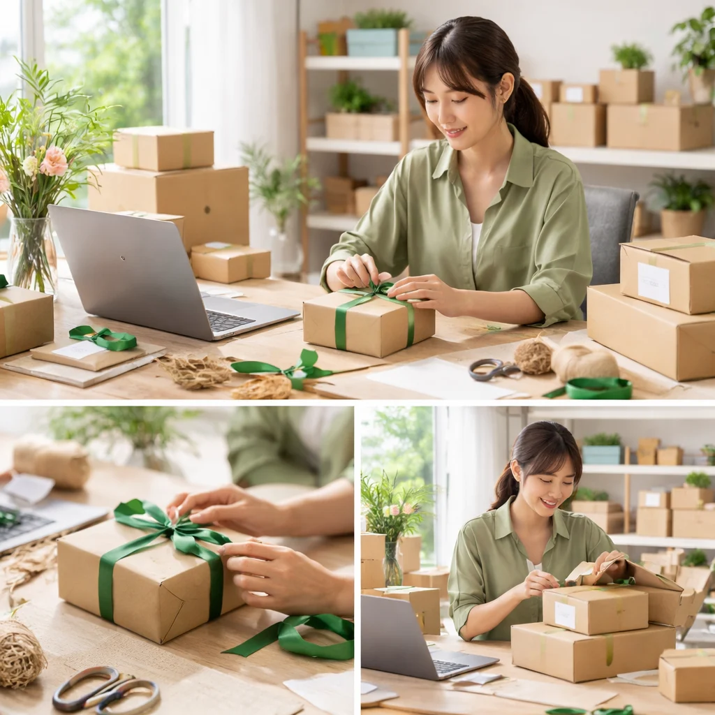 dịch vụ gói quà 20/10 online — minh họa 1