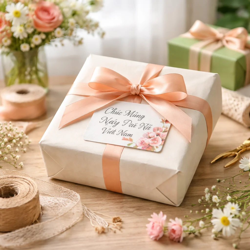 dịch vụ gói quà 20/10 online — minh họa 2