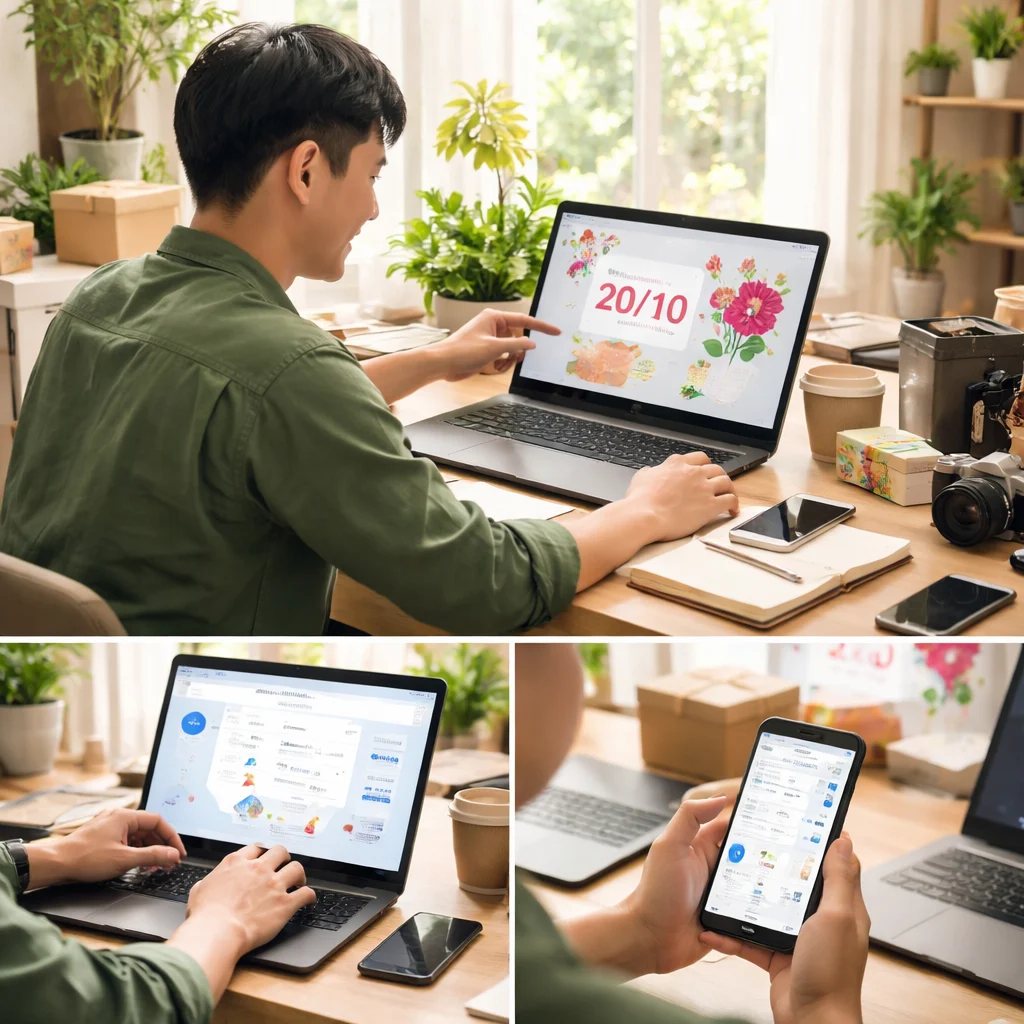 chạy quảng cáo 20/10 hiệu quả — minh họa 1