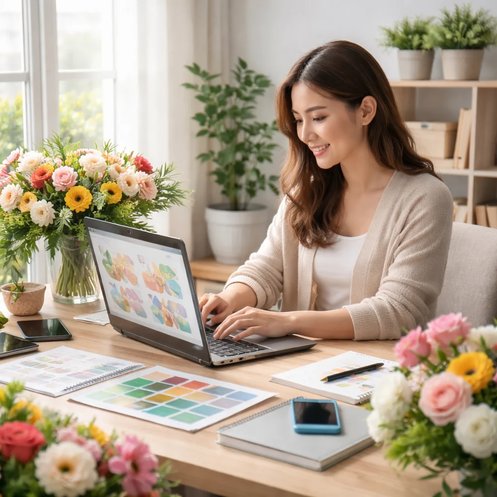 kinh doanh hoa tươi 20/10 không lo tồn hàng — minh họa 2