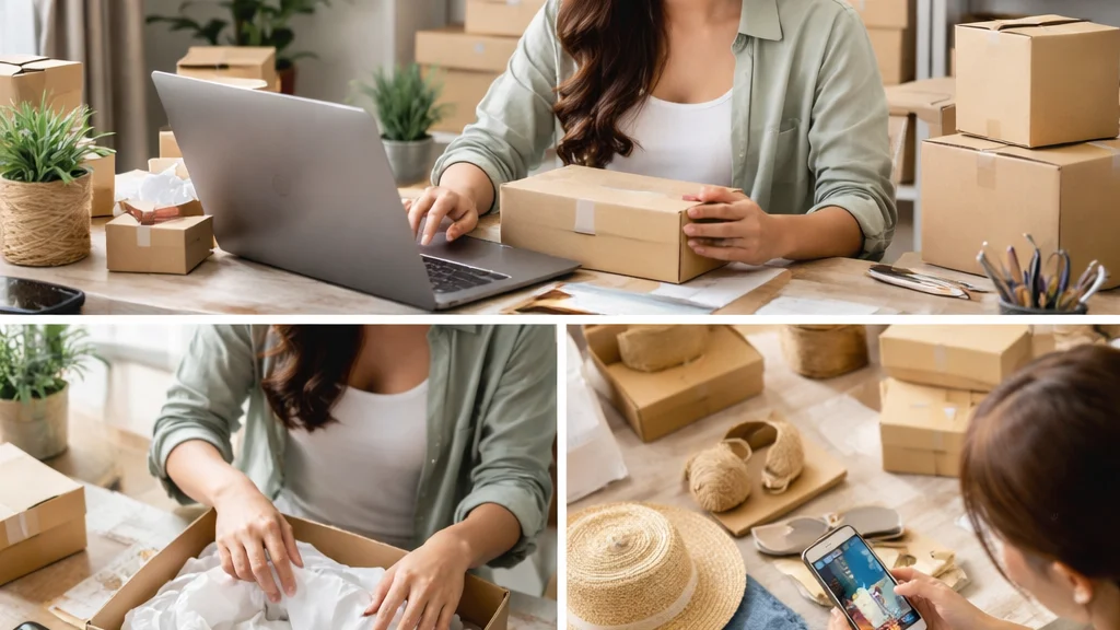 phụ nữ kiếm tiền online — minh họa 1